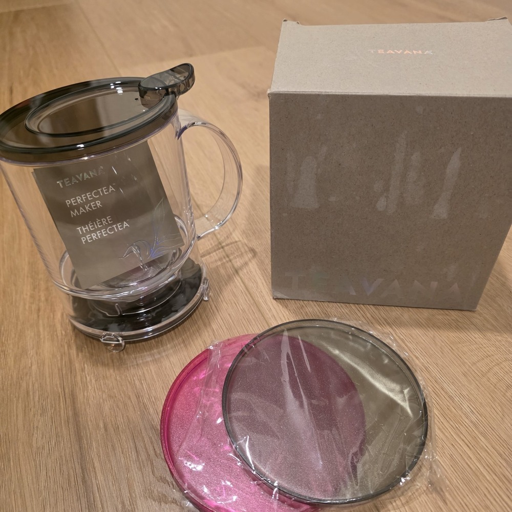 Teavana Perfectea Maker 16oz Tea Infuser Brewer New Open Box Complete
